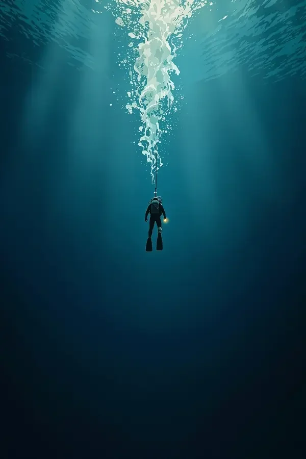 蓝海深处 电影海报