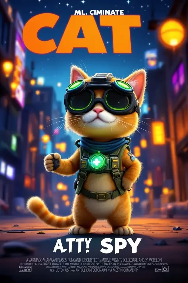 猫眼侦探 动画 猫眼侦探 电影海报